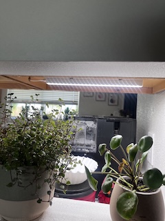 grow light strips for indoor kitchen plants