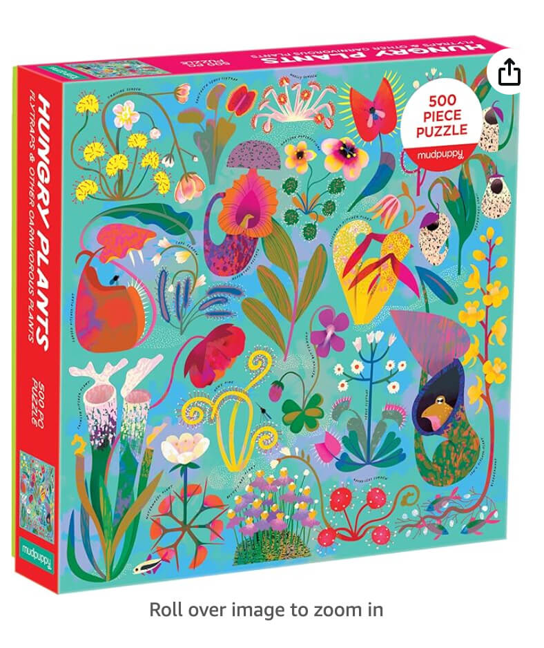 Venus flytrap jigsaw puzzle
