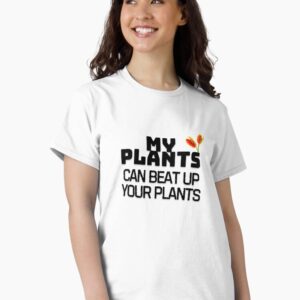 my plants can beat up your plants carnivorous plant shirt